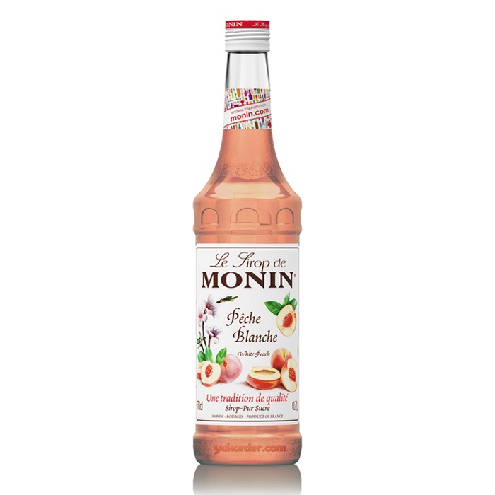 MONIN WHITE PEACH 6 X 70 CL